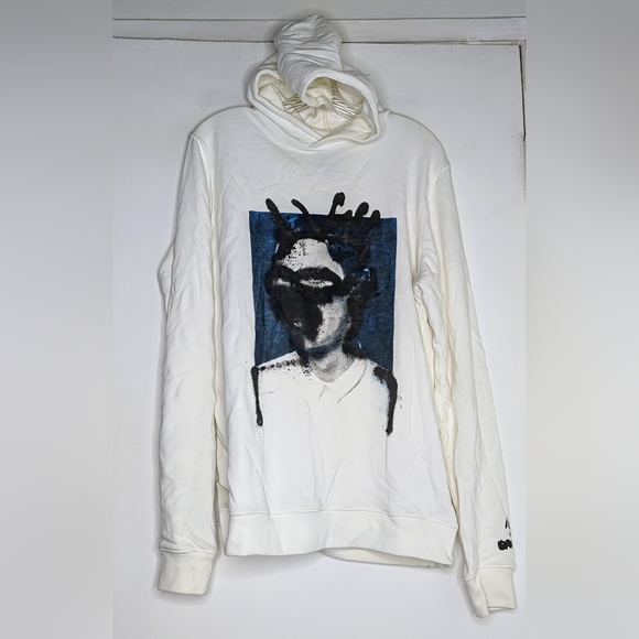 I Love Ugly X Jesse Draxler Hoodie in White - Picture 2 of 7